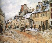 Camille Pissarro Pang map of snow Schwarz china oil painting artist